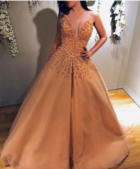 Ball Gown Graduation Dresses, Tulle Quinceanera Dress, Party Dresses, Sexy Graduation Dress, Champagne Prom Gowns CD20979