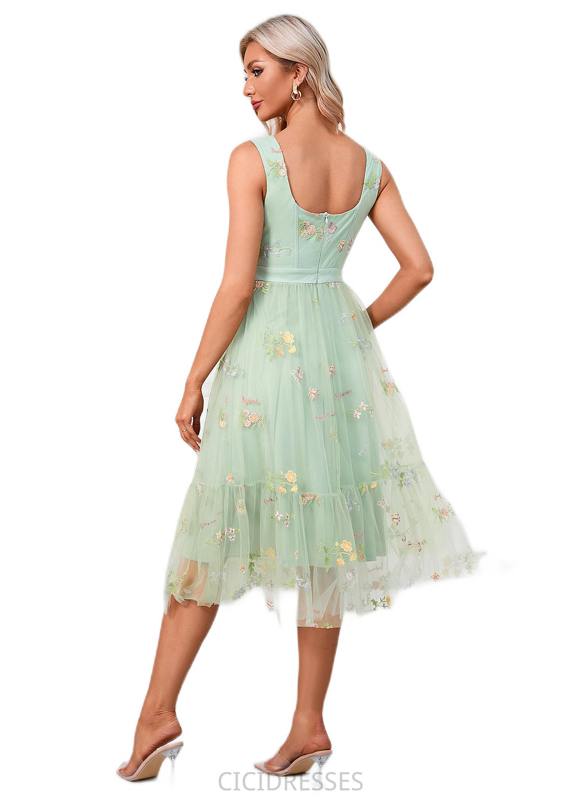 Theresa Sweetheart Elegant A-line Tulle Dresses CIC8P0022305