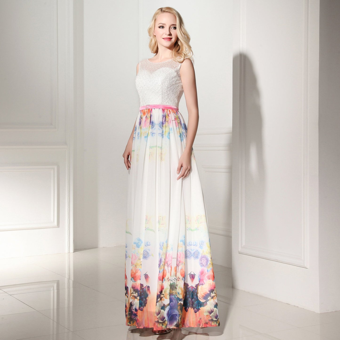 Custom Made Charming Printing Prom Dress/Evening Dress 03