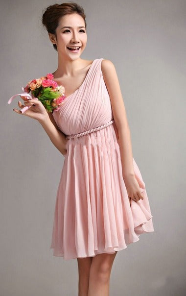 Entrancing Blush Pink Sweetheart Princess Ruffle Bridesmaid Dresses / Gowns Nottingham