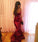 Sexy Mermaid Burgundy Scoop Satin Long 2024 Prom Dress