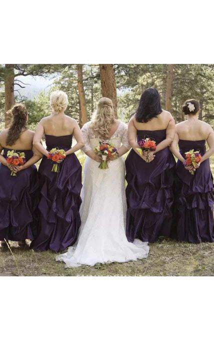 2024 Cheap Wedding Dresses Princess A-Line Long Sleeves Lace Plus Size Bridal Gowns