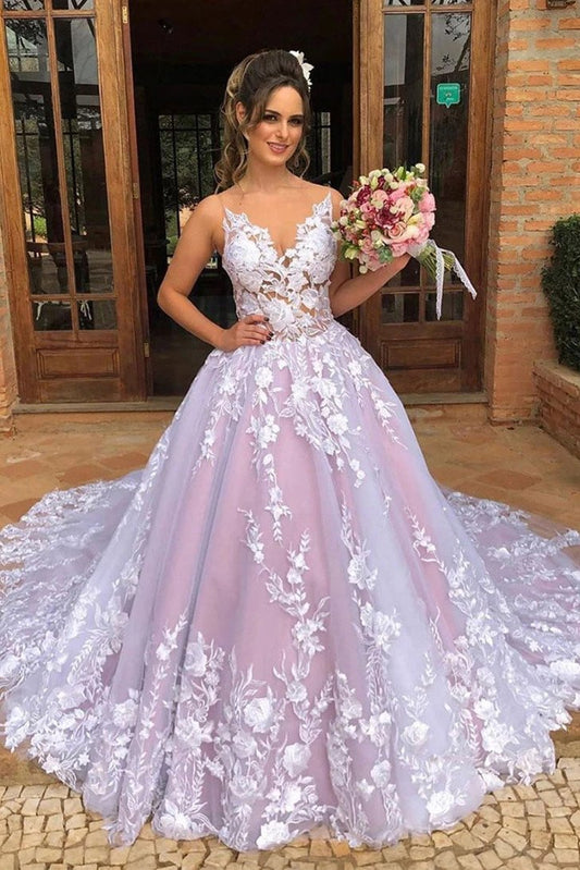 2024 Elegant Prom Dresses White With Dusty Rose Sweetheart Long