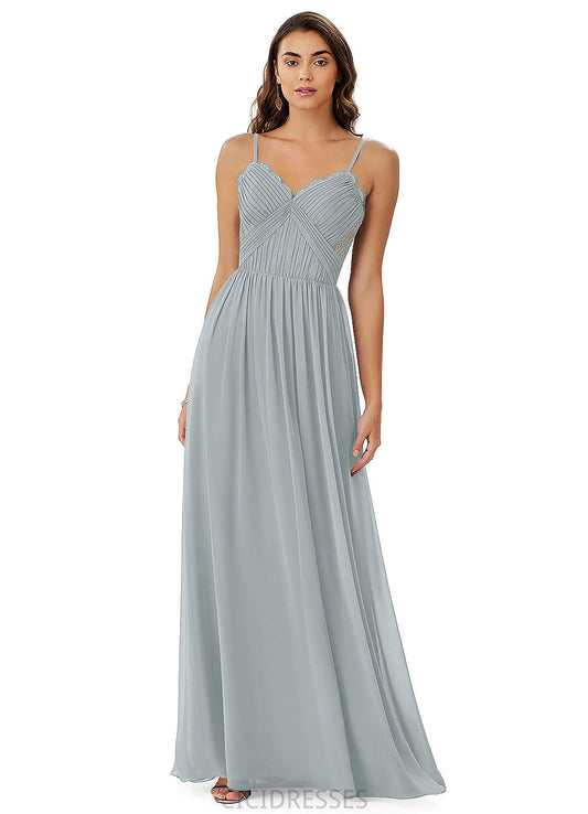 Sarai A-Line/Princess Halter Sleeveless High Low Natural Waist Bridesmaid Dresses