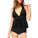Sexy One Piece Ruffle V Neck Summer Swimsuit YMX004