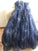 Unique V-neck Prom Gown,Strapless Navy Blue Sparkly Evening Dress,Sexy Prom Gowns N77