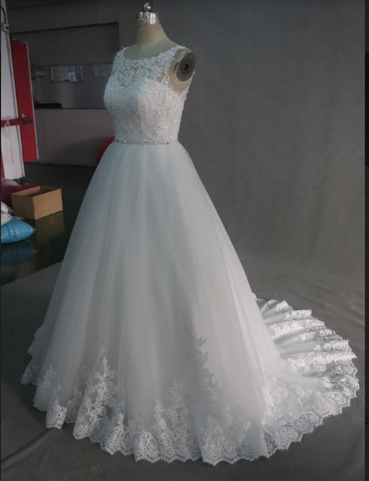 2024 A Line Lace Wedding Dresses
