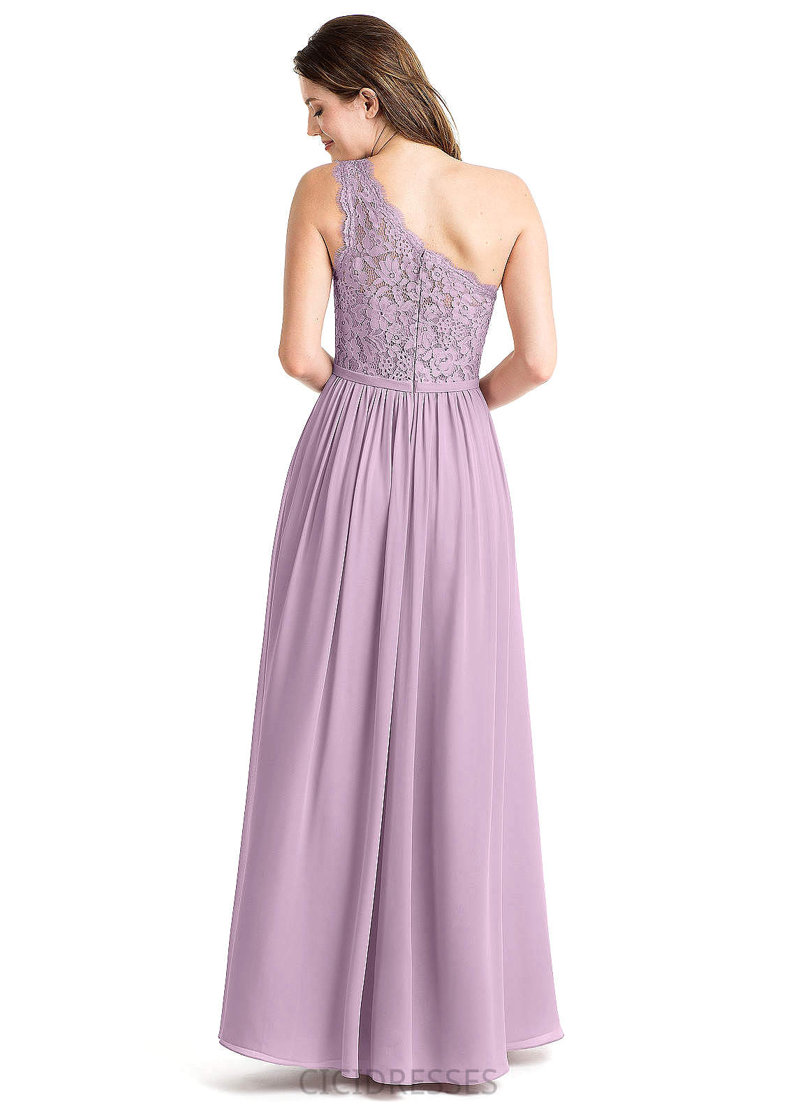 Peyton A-Line/Princess Floor Length Natural Waist Sleeveless V-Neck Bridesmaid Dresses