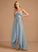 Length Neckline Silhouette Fabric Embellishment V-neck Asymmetrical Ruffle A-Line Krista A-Line/Princess Sleeveless Bridesmaid Dresses
