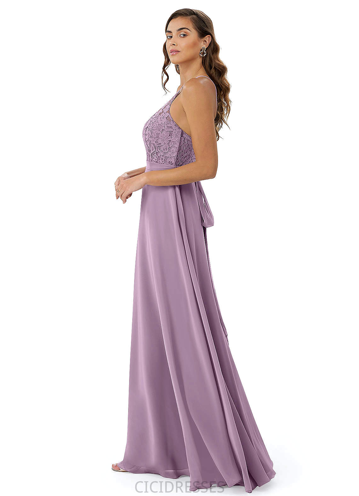 Megan Floor Length Sweetheart A-Line/Princess Sleeveless Natural Waist Bridesmaid Dresses