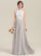 Straps Silhouette A-Line Fabric Length Neckline Floor-Length Lace ScoopNeck Morgan Trumpet/Mermaid Natural Waist Bridesmaid Dresses