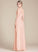 Embellishment A-Line ScoopNeck Silhouette Floor-Length Bow(s) Beading Fabric Neckline Length Aylin A-Line/Princess Bridesmaid Dresses