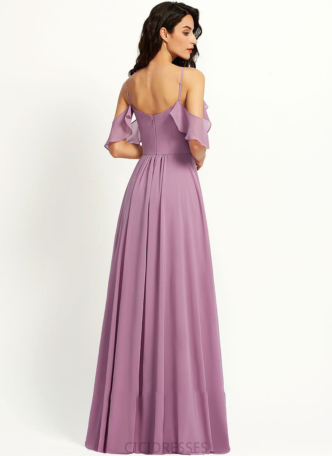 Silhouette Length A-Line Fabric Embellishment Pockets Floor-Length ScoopNeck Neckline Minnie Natural Waist Floor Length Bridesmaid Dresses