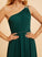 A-Line Silhouette Floor-Length Neckline Fabric Beading One-Shoulder Sequins Length Embellishment Fiona Scoop Bridesmaid Dresses