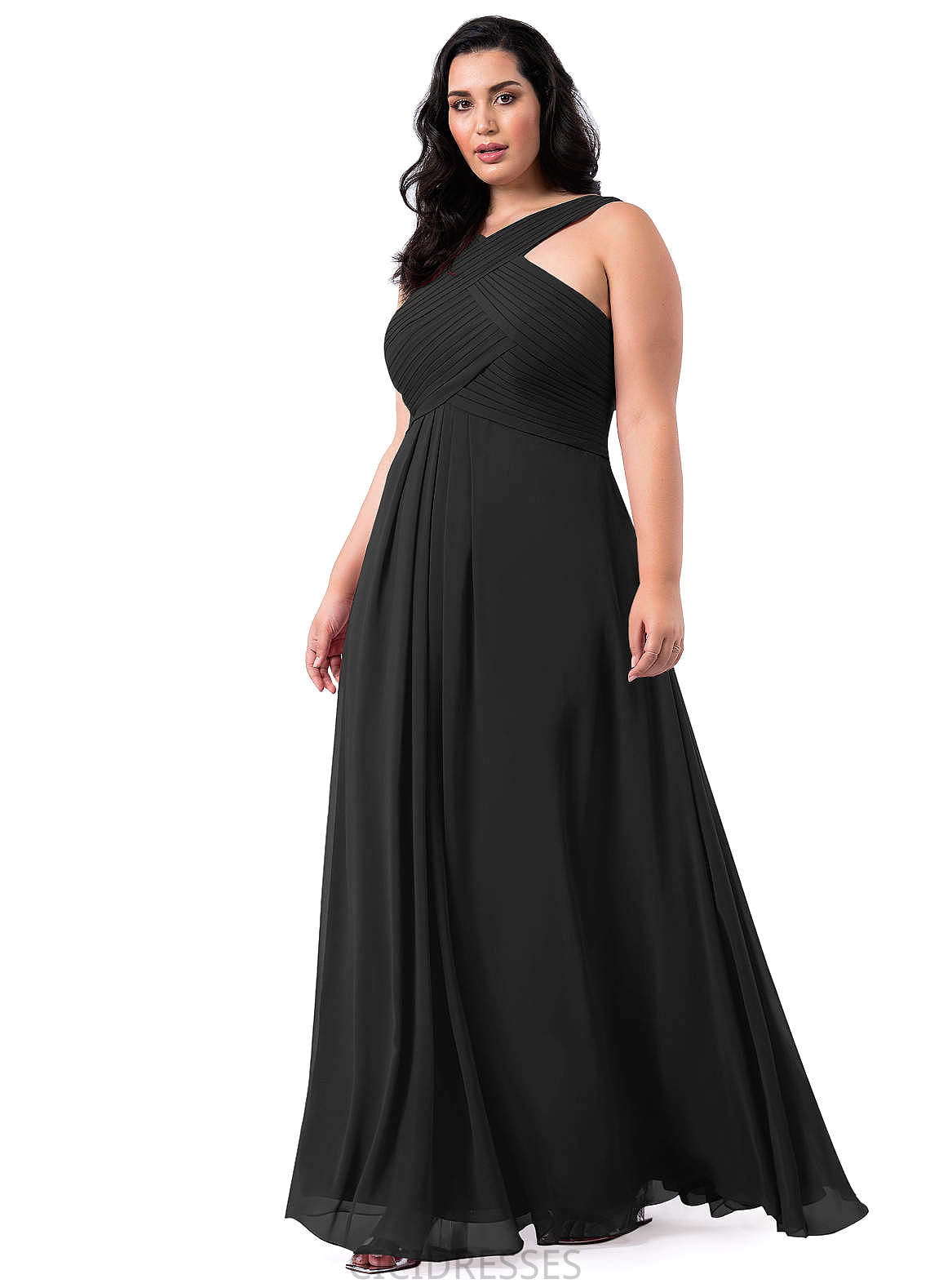 Reyna Natural Waist Knee Length Sleeveless A-Line/Princess Scoop Bridesmaid Dresses