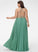 Straps Neckline Length SquareNeckline A-Line Fabric Silhouette Floor-Length Sadie Natural Waist A-Line/Princess Sleeveless Bridesmaid Dresses