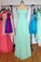 A-line Strapless Floor-Length Chiffon Long Prom Dress ED63