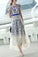 New Arrival embroidery Long Prom Dress Evening DressE90