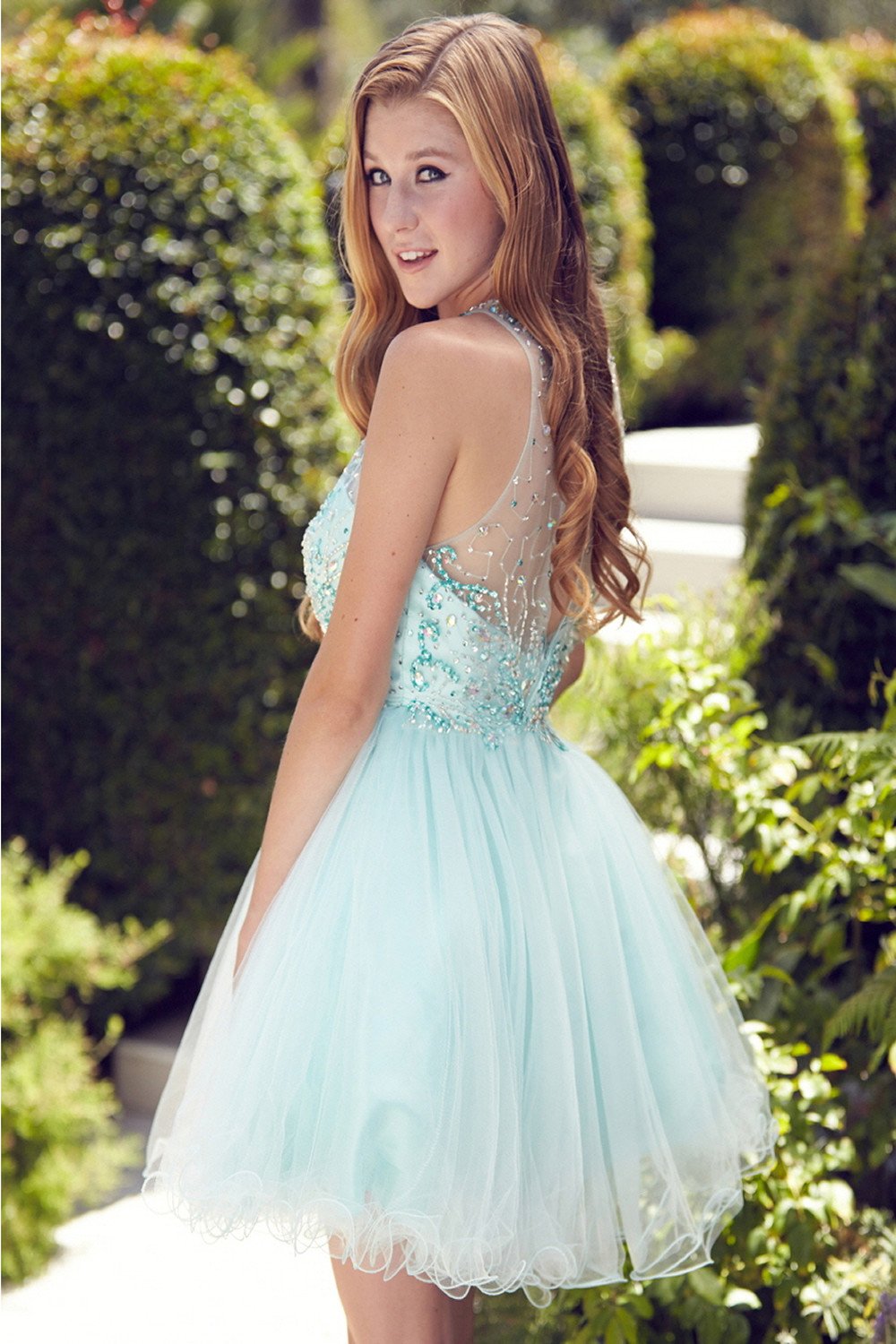 Beading Short/Mini Prom Dress Homecoming Dress ED25