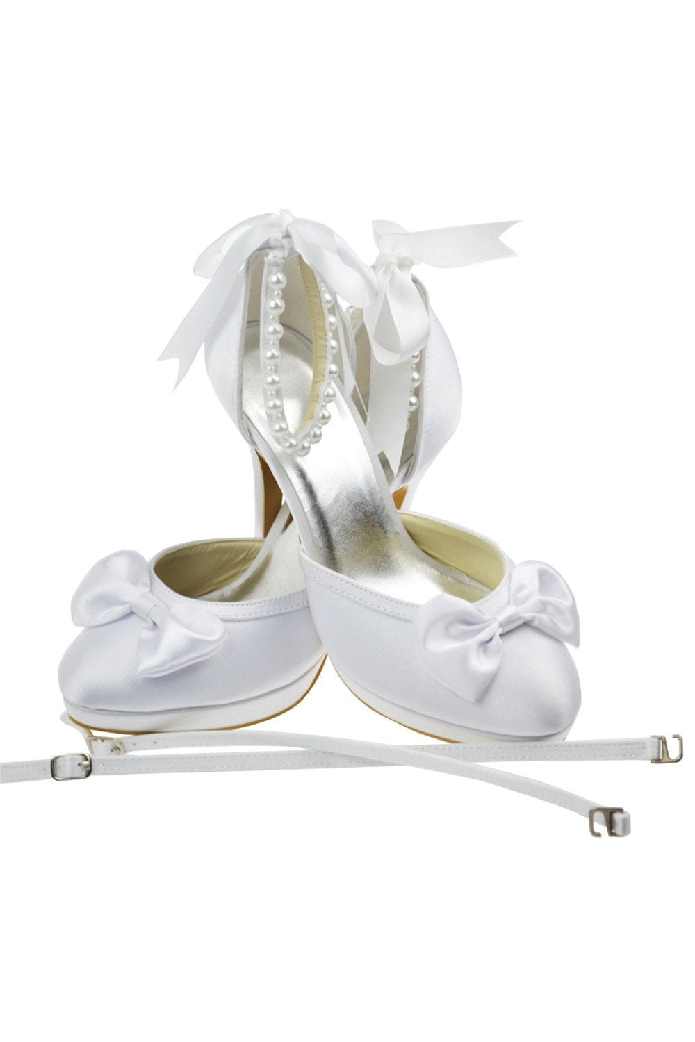 Hand Made Wedding Party Shoes Woman Heels On Sale L-016