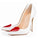 High-heels with heart? patterns, Fashion Evening Party Shoes, yy33