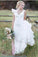 V Neck Backless Mermaid White Wedding Dresses Long Simple Bridal Dresses N2023