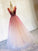 Newest Lace Up Back Burgundy V-neck A-line Long Beading Prom Dresses Y0048