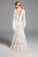 New Arrival Boho Long Sleeves Lace Beach Wedding Dresses Chic Bridal Gowns Y0133