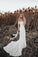 Mermaid Off the Shoulder Lace Beach Wedding Dress, Long Rustic Wedding Dresses N2253