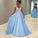 Long lace evening gowns prom dress CD10045