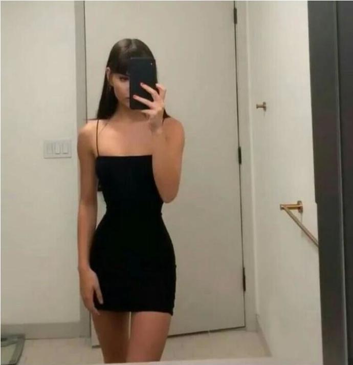 Sexy straps black short dress, mini homecoming dress CD12978