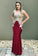 V Neck Mermaid Long Prom Dress CD13417
