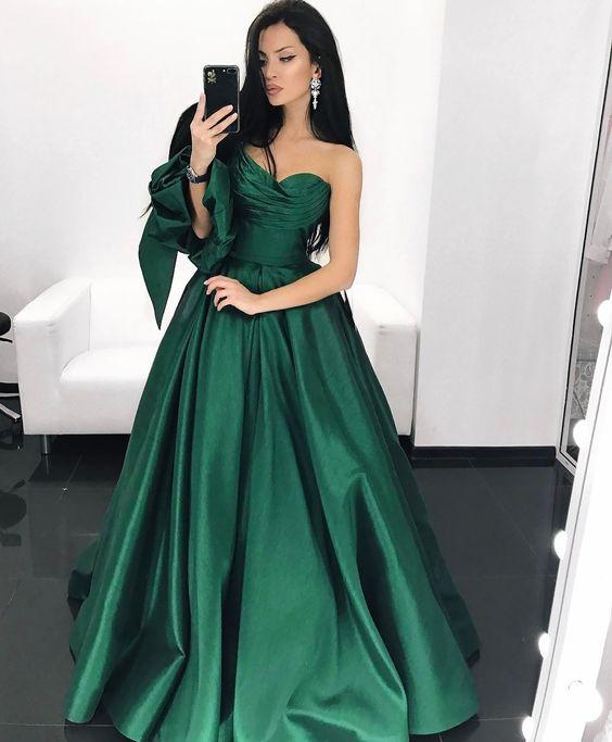 Green Prom Dress, Sexy Party Dress CD14738