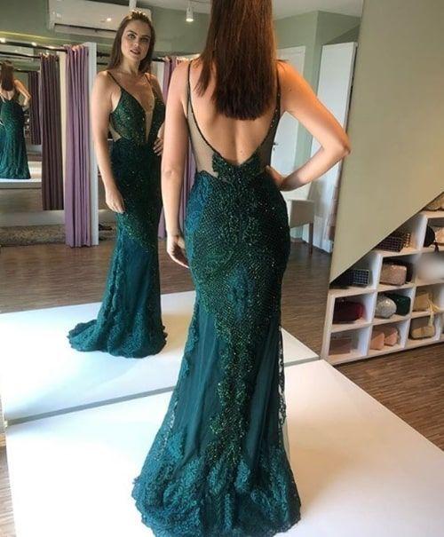 Mermaid Long Prom Dress V Neck Strapless Formal Evening Dresses Party Gowns CD14915