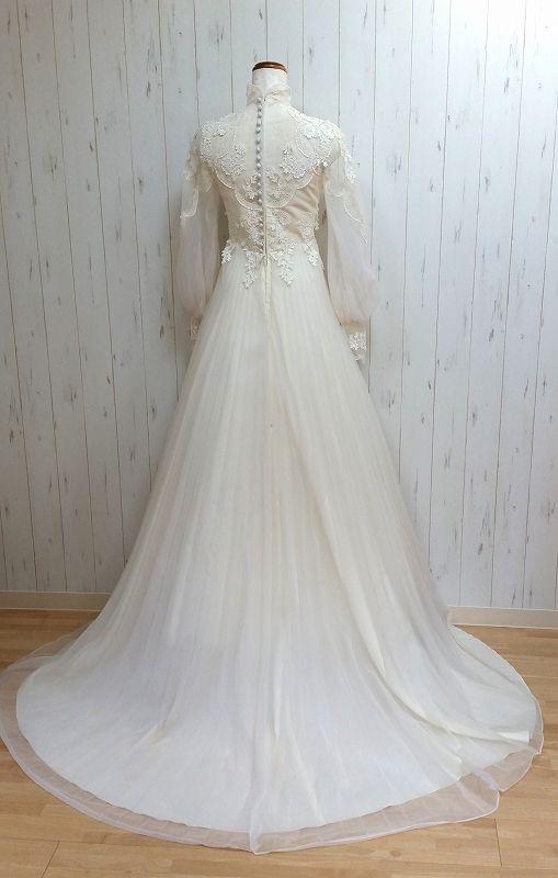 Charming Wedding Dresses, White A-line High Neck Bridal Gowns, Long prom dress CD16155