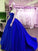 Modern blue Long Prom Evening Dresses CD16469
