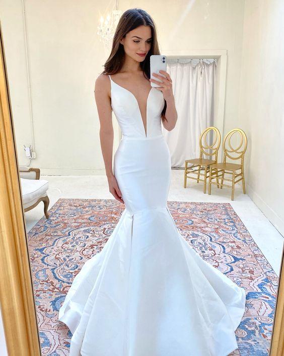 Gorgeous Wedding Dresses mermaid Prom Dress CD16632