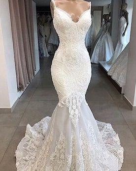 Elegant Evening prom Dresses Luxury Mermaid Wedding Dress CD16797