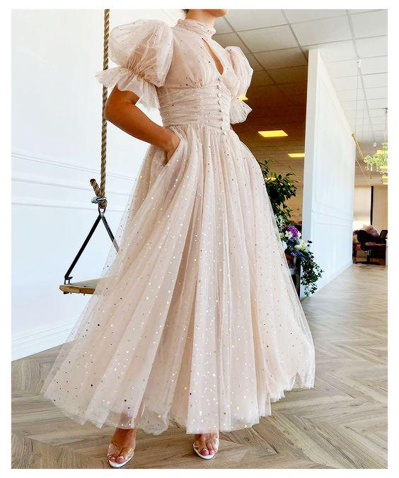 vintage formal party dresses Prom Dress CD17867