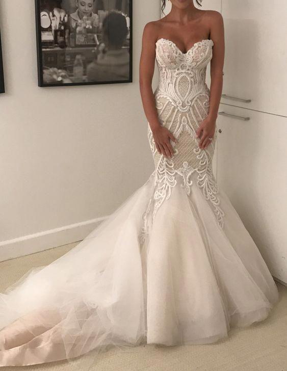 Elegant Prom Dresses Stunning Wedding Dress CD18125