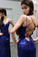 Elegant Straps Long Mermaid Prom Dress CD18733