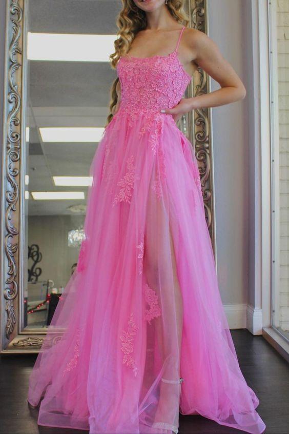 Hot Pink Prom Dress CD18902