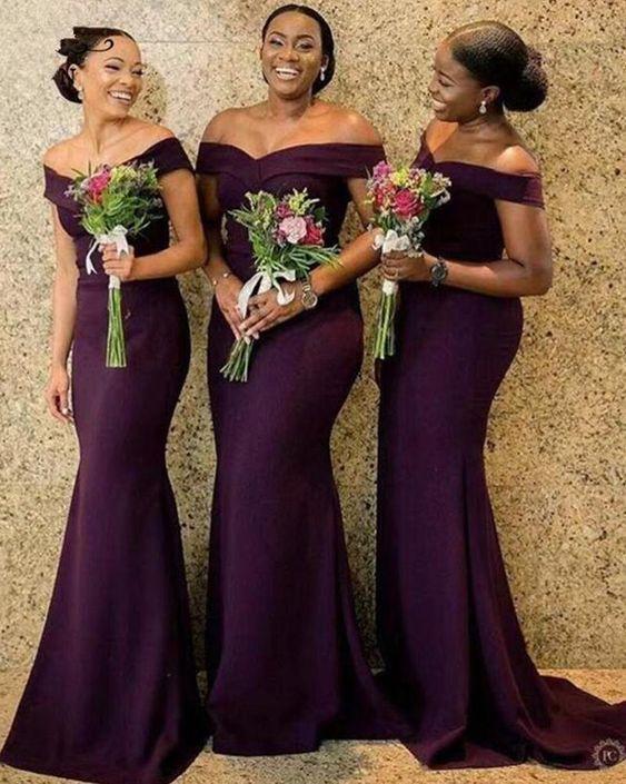 purple bridesmaid dress prom dresses Evening Gown CD18957