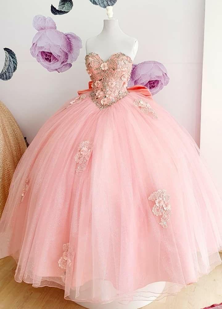 Elegant pink wedding dress Evening Dress, Prom Dresses CD19118