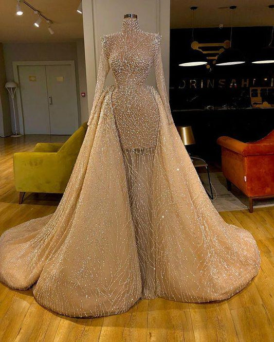 A line ball gown evening dress sexy long Prom Dresses CD19535