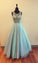 Modest Prom Dresses Tulle evening gown CD19802
