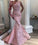 Sheath Evening Gowns prom dress pink CD19907