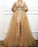 A Line Long Floor Length evening gown Prom Dresses CD20221