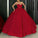 red ball gown Prom Dresses evening gown CD20688