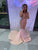 pink long evening dress, sexy party prom dress CD22309